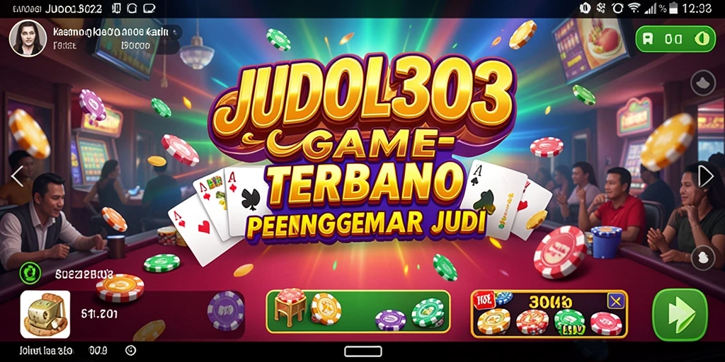 Tampilan gameplay seru di JUDOL303 dengan berbagai permainan kasino.