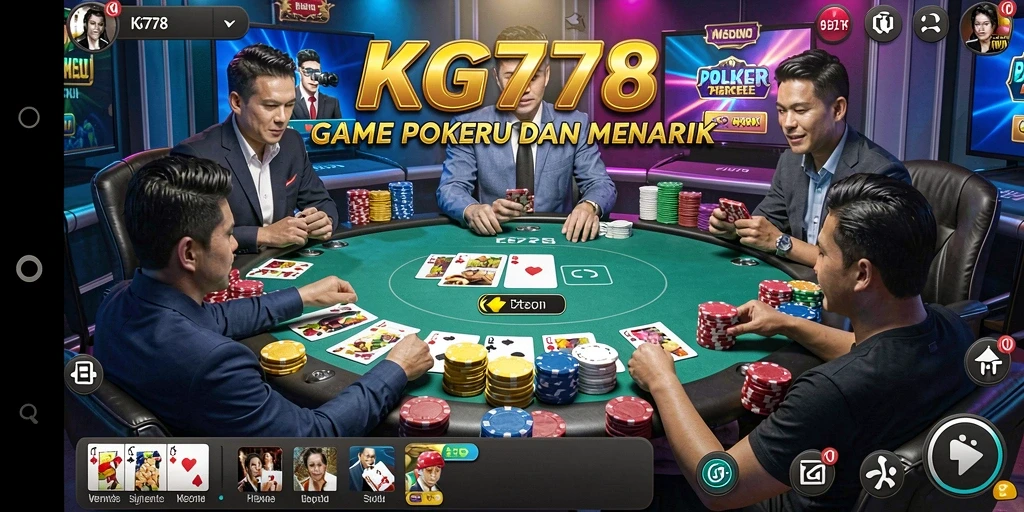 Gameplay seru di KG778 yang menampilkan duel Poker mengasyikkan.