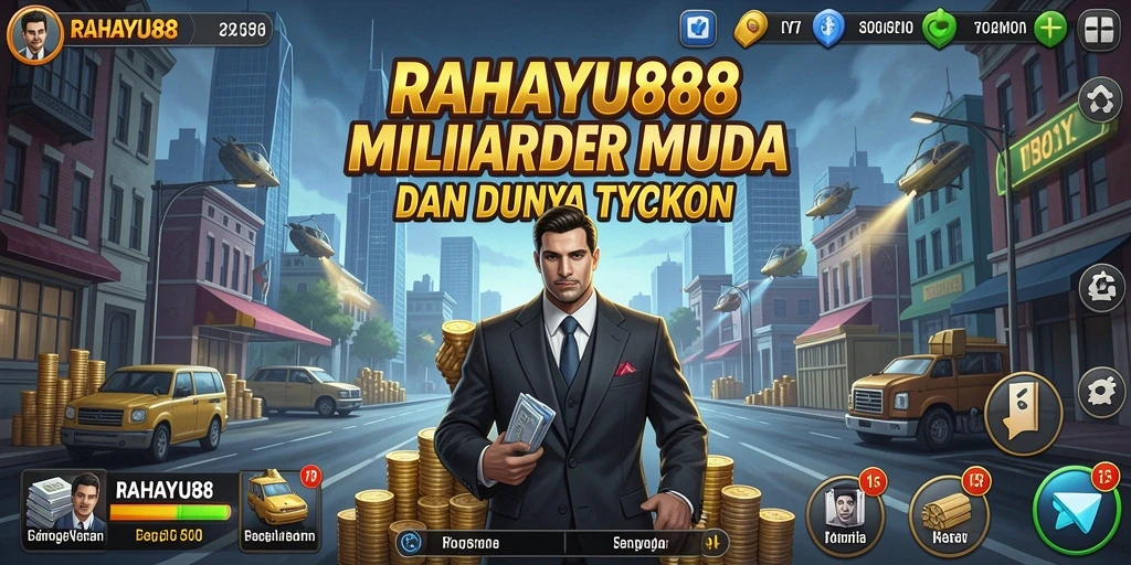 Screenshot utama RAHAYU88 menampilkan gameplay Tycoon yang seru.
