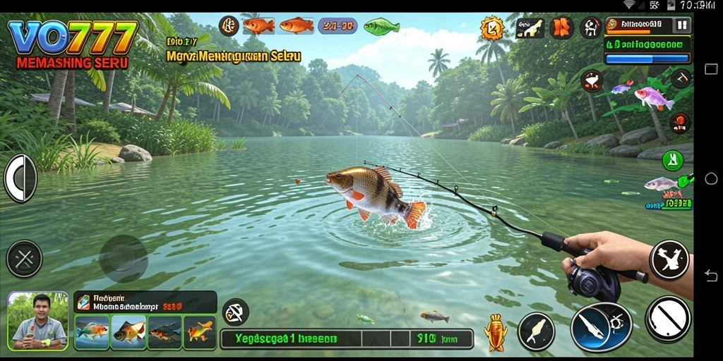 Tangkapan besar di VO777 menanti para pemancing sejati.